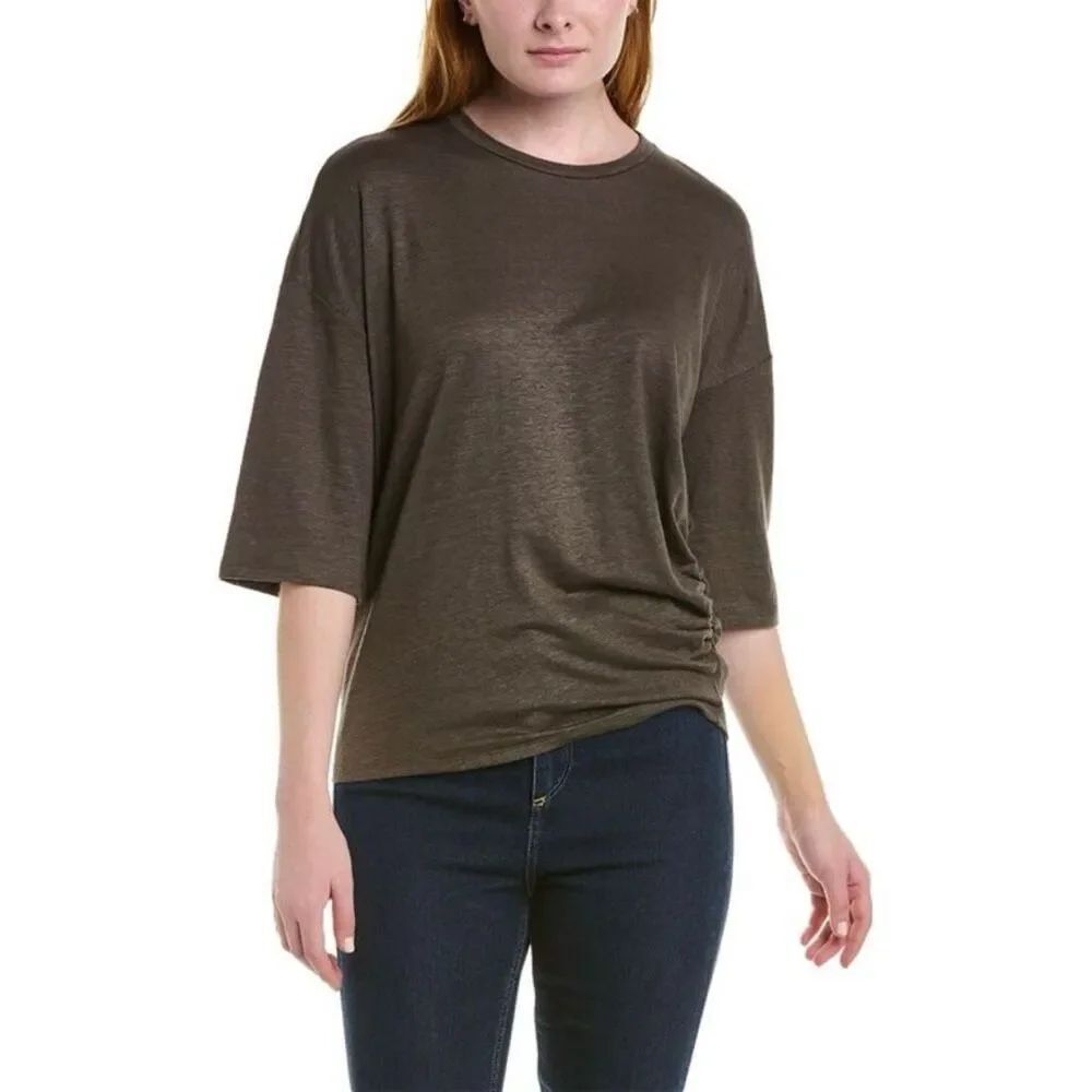 Max Mara Leisure Moscova Linen Blend Top M